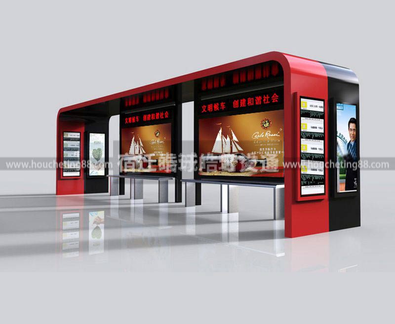 皓玗候車亭設(shè)計(jì)制作廠家，改善各地交通出行配圖一