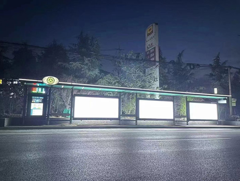 候車亭安裝效果案例